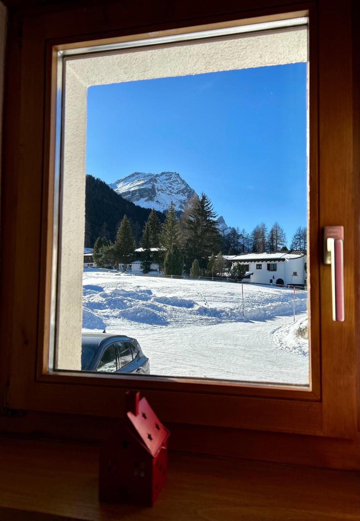 Cosy Studio Apartment In Spluegen Luaran gambar